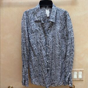 J.Crew paisley blouse